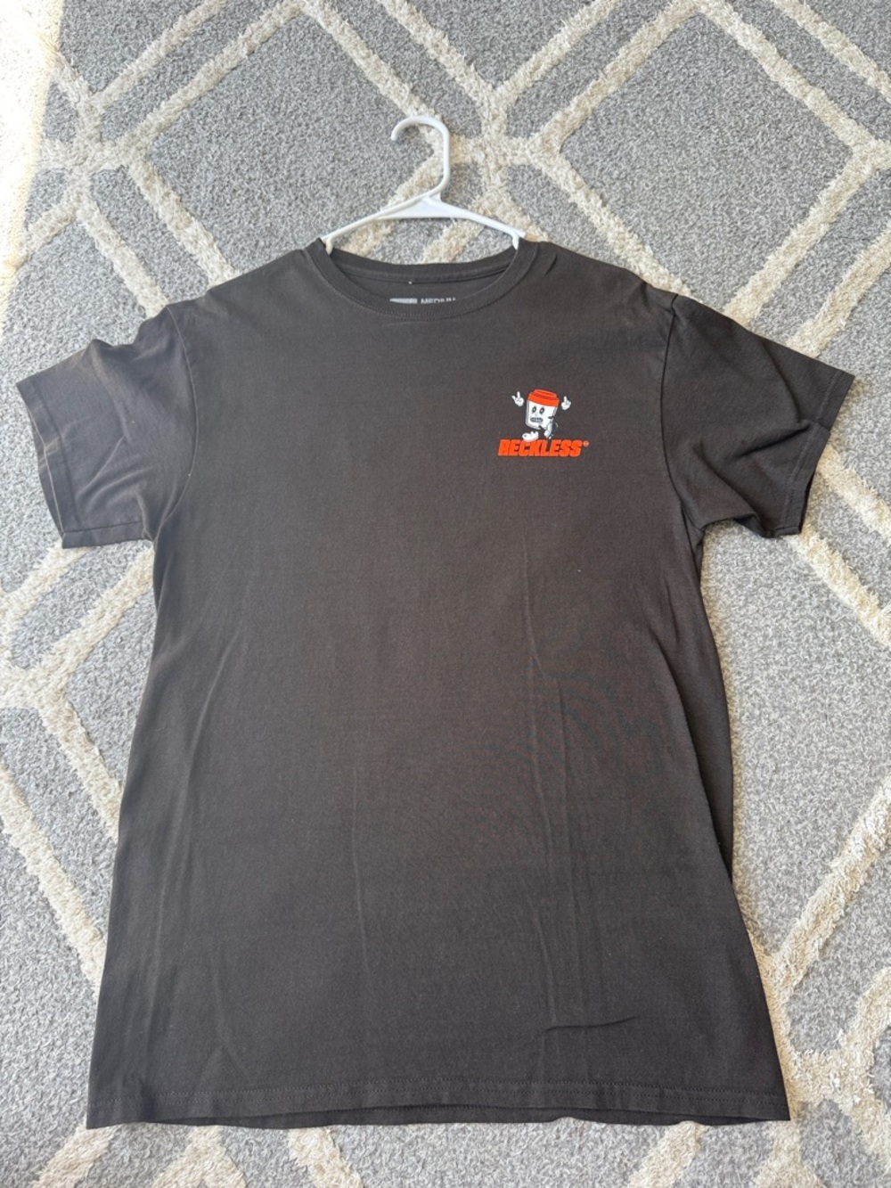 Black Graphic Tee - Men's Crewneck Shirt